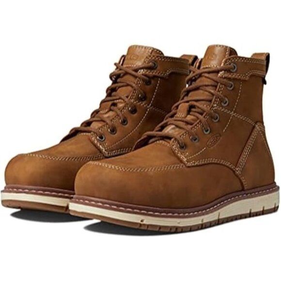 KEEN Utility Women's San Jose 6" Alloy Toe Waterproof Wedge Work Boots size 7M - Picture 1 of 8